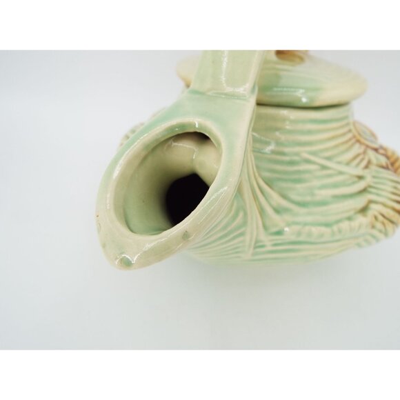 Vintage McCoy Pottery Pine Cone Teapot - Picture 8 of 14